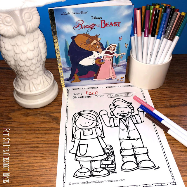 Grab These Classic Children's Stories Coloring Book Pages For Your Students Today!