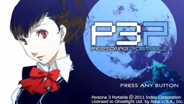 game persona 3 psp