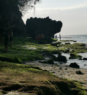 Padang Padang Beach. Isla de Bali, Indonesia.