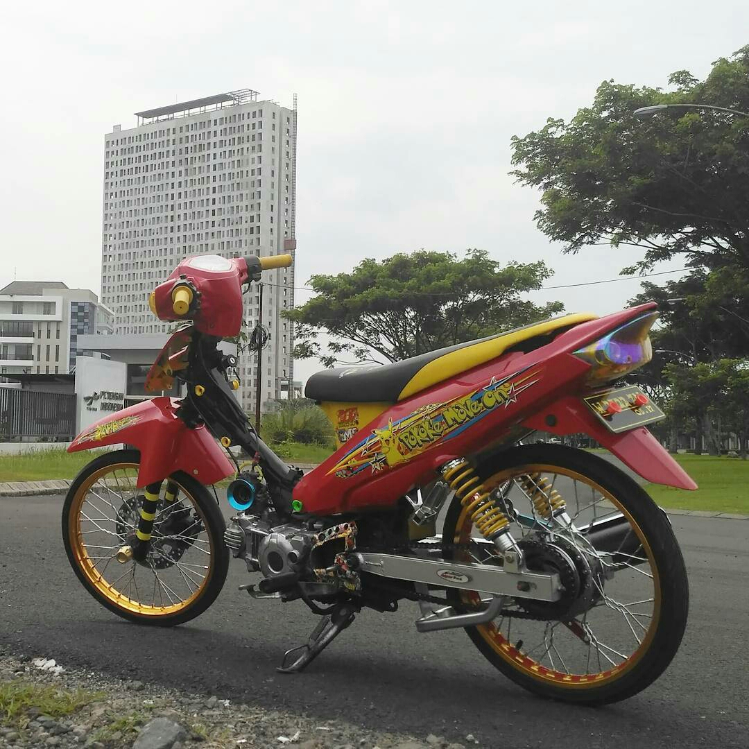 Koleksi Modifikasi Motor Lucu Terlengkap  Pojok Otomania