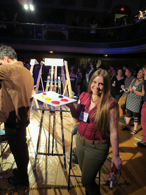 art battle 66, art batte, the great hall, art battle toronto, malinda prudhomme, beauty art, red girl, art competition, speed painting, 20 min speed painting competition, toronto artists