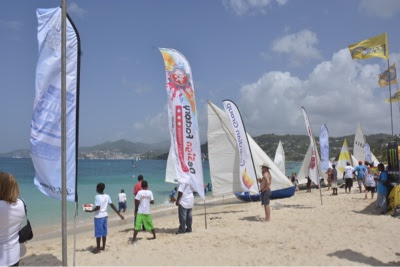 Grande anse beach grenada workboats