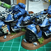 Space Marine Bikes Finished, Devastators WIP