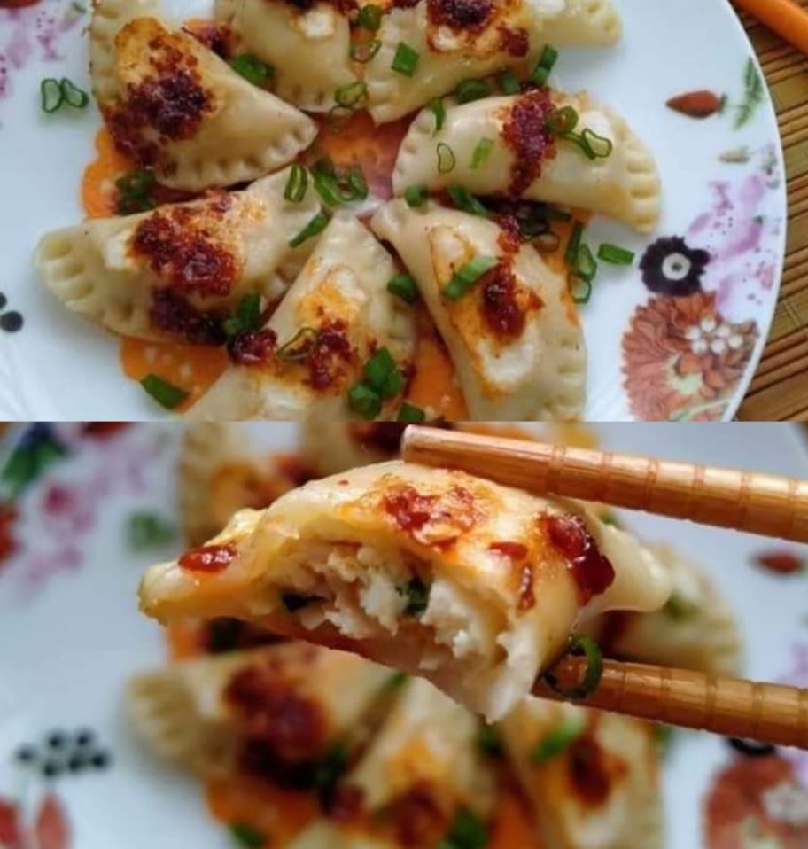 Dumpling Goreng Dari Lebihan Isi Ayam,Resepi Pun Mudah Aje 