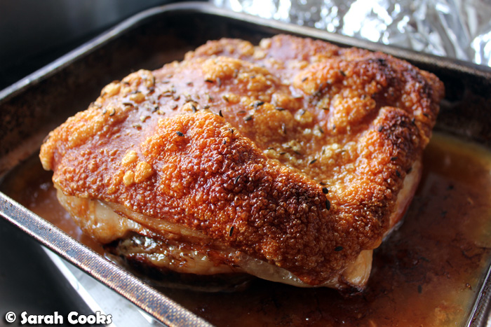 Sarah Cooks: The Best Roast Pork Shoulder and my tips for perfect crackling...