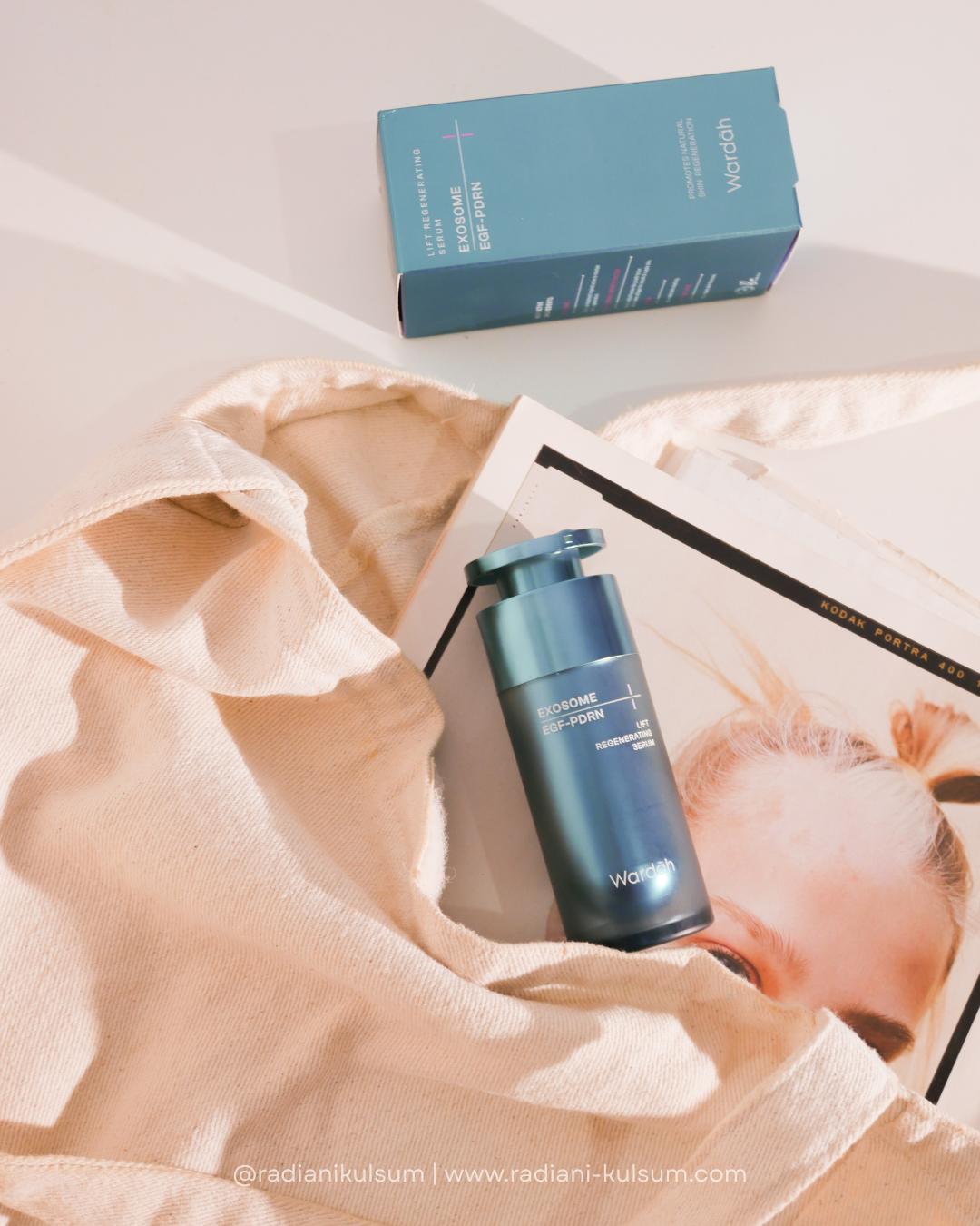 Serum Anti-Aging Wardah Lift Regenerating Serum Exosome Epidermal Growth Factors PDRN Proxylane