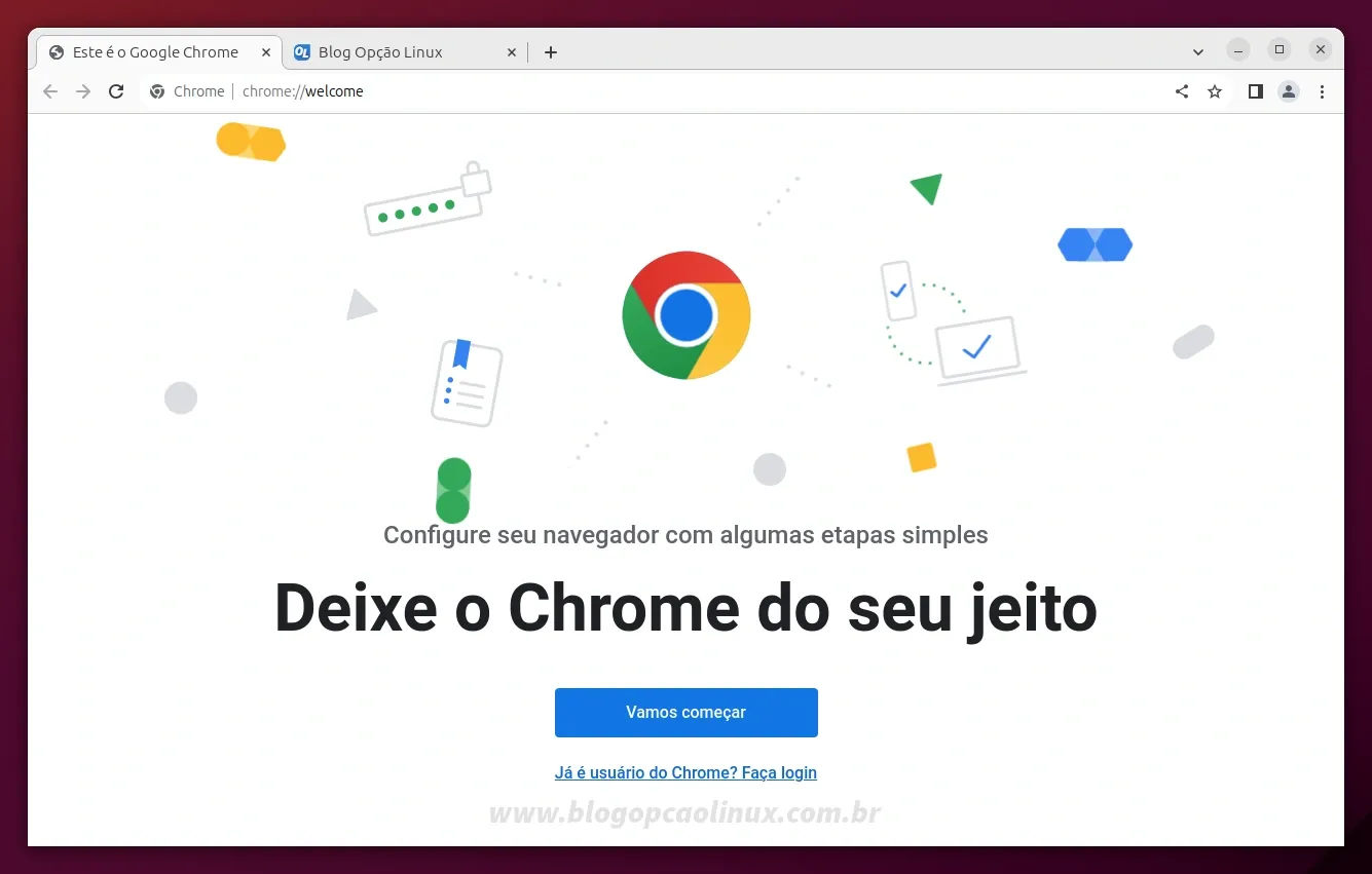Como instalar o Google Chrome no Ubuntu 23.10 (Mantic Minotaur)