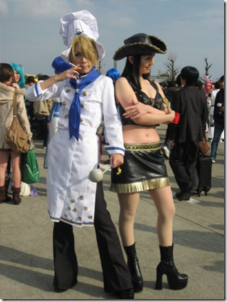 unknown cosplay 042 - one piece cosplay - sanji and nico robin