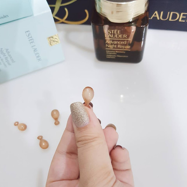 Gào Review Estee Lauder Advanced Night Repair Ampoules, Estee Lauder, Estee Lauder Advanced Night Repair Ampoules, tinh chất estee lauder