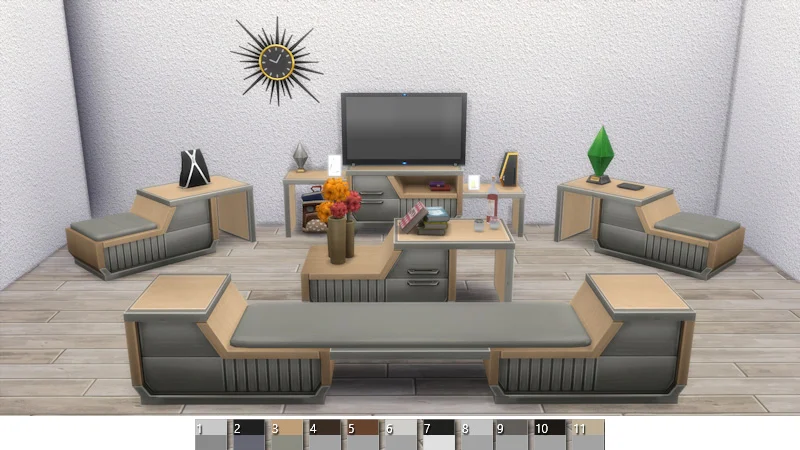 The Sims 4 Living Room