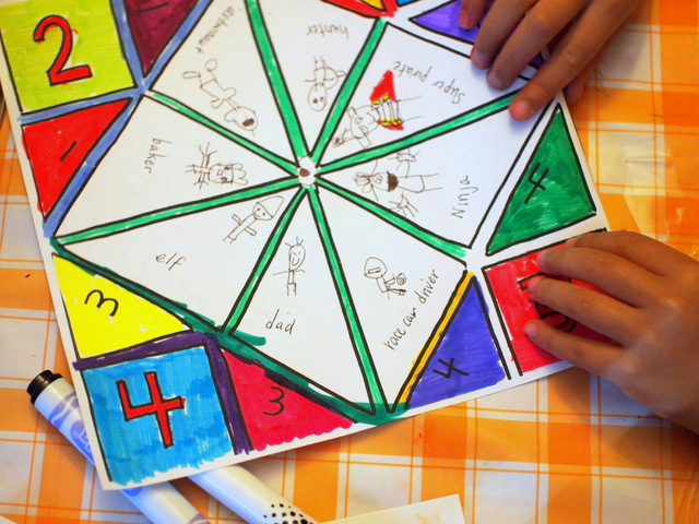 "When I Grow Up" Activity- Make Fortune tellers with preschoolers- Easy activity with printable too!