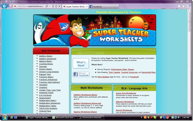 superteacherworksheets