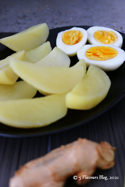 Boiled Potatoes & Eggs