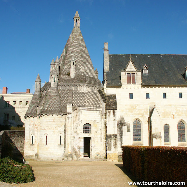The Romanesque kitchens of the Royal Abbey of Fontevraud. Maine et Loire. France. Photographed by Susan Walter. Tour the Loire Valley with a classic car and a private guide.