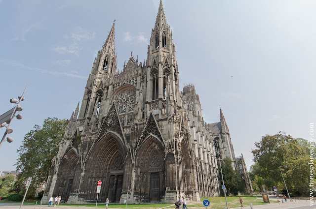 Iglesia Abacial de Saint-Ouen visita Ruan Rouen Normandia Francia