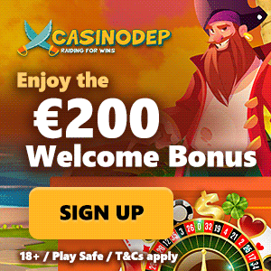 casinodep 300% bonus