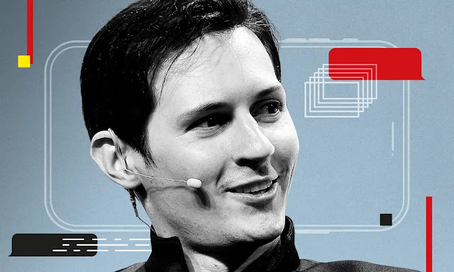 Pavel Durov, Telegram founder, composite Guardian/Getty Images