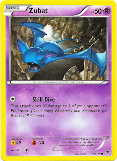 Zubat Phantom Forces Pokemon Card