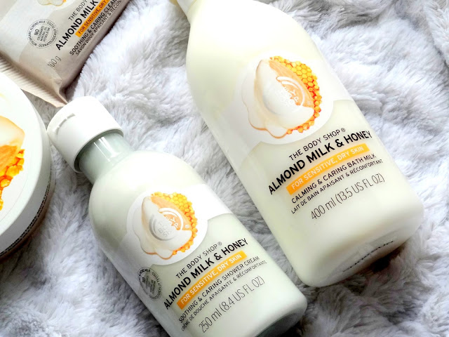 The Body Shop Almond Milk & Honey Bodycare