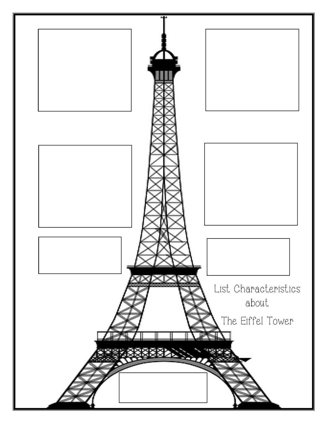 The Hermit Crabs Homeschool: Facts About the Eiffel Tower