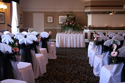 Pink & Black Wedding Day at The North Euston Hotel Fleetwood