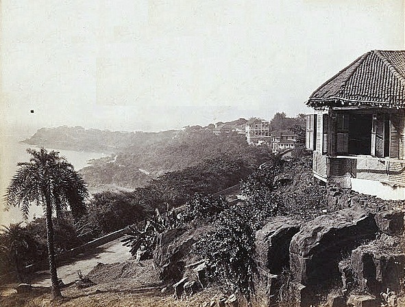 View from Malabar Hill, Mumabi 100 Years Ago