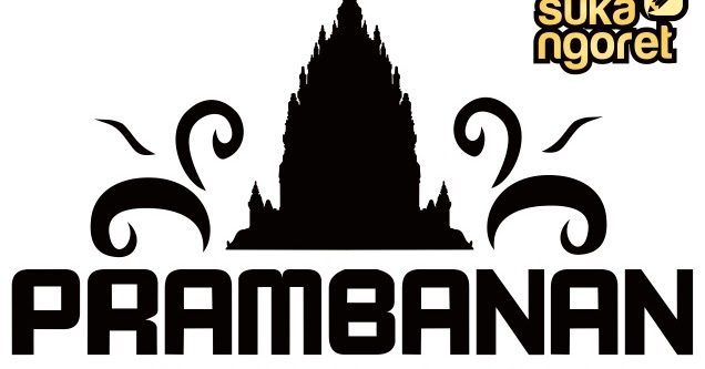 Free Vector Candi Prambanan CorelDraw sukangoret buanapam