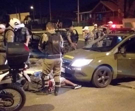 CACHOEIRINHA | Brigadianos prendem dupla de ladrões de carro no Bom Princípio