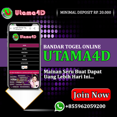 Bandar Online Utama4d Adalah Bandar Terbaik Dengan Pelayanan Fast Respon