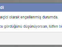 Facebook Geçici Engellenme Sorunu Nasıl Çözülür Düzeltilir