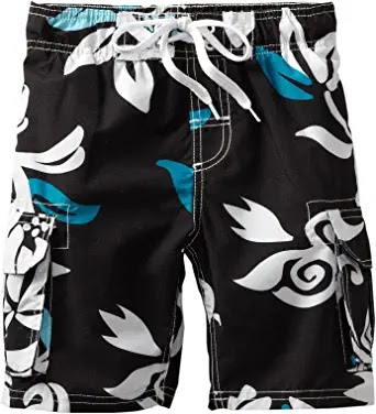 Kanu Surf Boys' Barracuda Quick Dry UPF 50+ Beach Swim Trunk