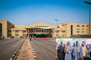 President Muhammadu Buhari Commissions the Hon. Justice Sidi Bage Federal Secretariat Complex along Jos Road, Lafia, Nasarawa State, on Saturday 4 February, 2023