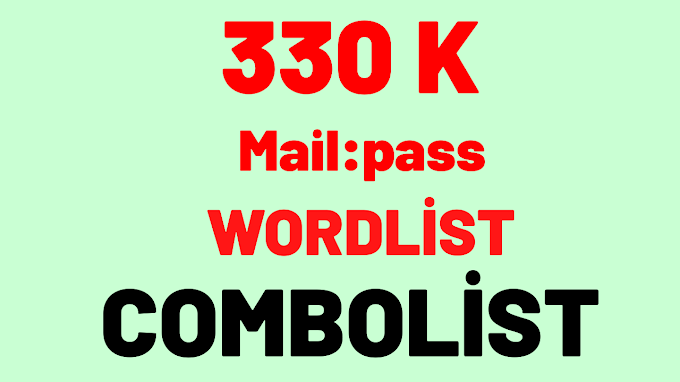 330K Mail:pass Wordlist Combolist