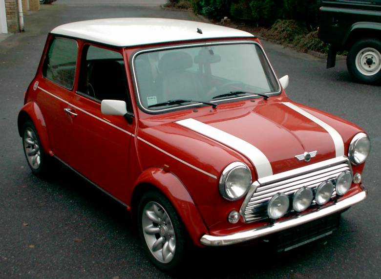 an experiment in vintage design Spotlight Mini Cooper