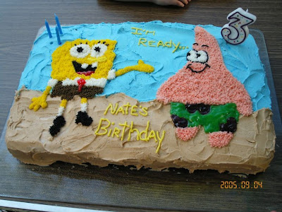 Spongebob Birthday Cakes