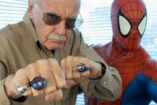 Stan Lee y su querido Spiderman