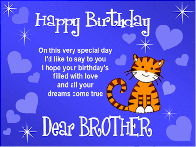 Quotes Of Birthday Wishes For Brother