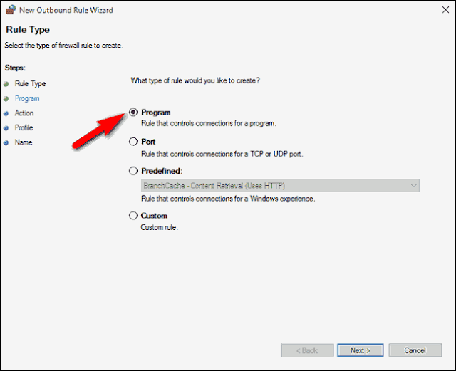 How to Block An Application from Accessing the Internet with Windows Firewall