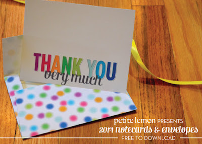 thank you cards with envelopes