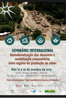 SEMINÁRIO INTERNACIONAL sobre os DESASTRES - REGIÃO SERRANA