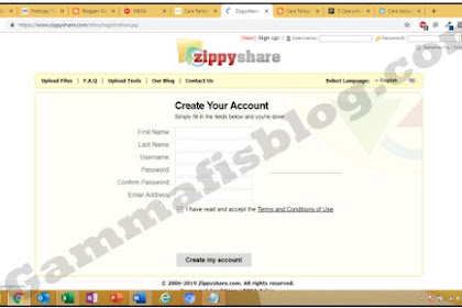 Cara Daftar Akun Zippyshare dan Cara Upload File Terbaru 2019