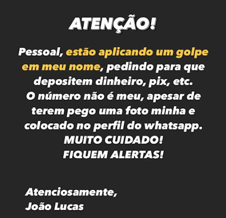 ATENÇÃO