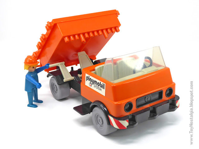 Playmobil 3203 - Bau-Truck - 1974 Volcando la caja (Playmobil construcción - Bau set)