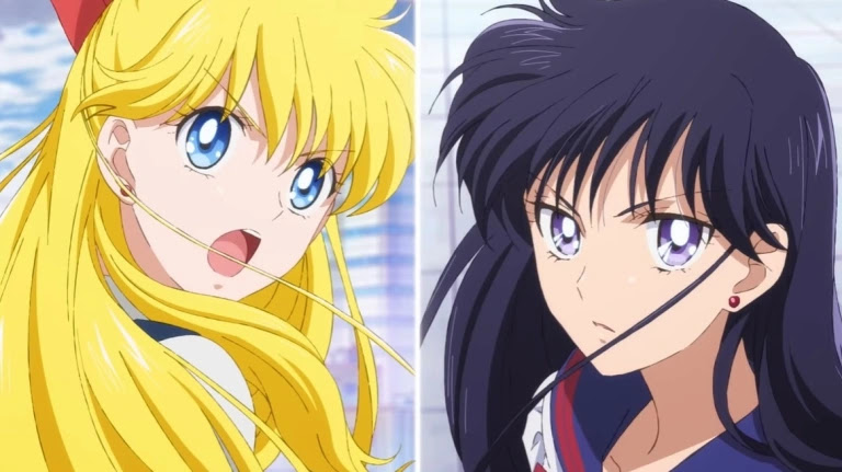 Opção Anime: Sailor Moon Crystal Designer das Personagens