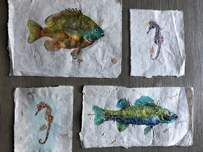 Dublin Area Art League: Workshop: Gyotaku Fish Printing