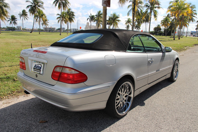 mercedes a208 convertible clk