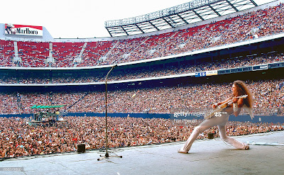 Ted Nugent on stage at Giants Stadium August 6, 1978... we were there!!!