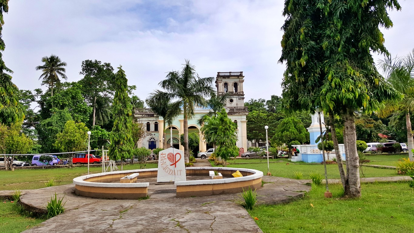 Corella Bohol Town Plaza and Parish Church