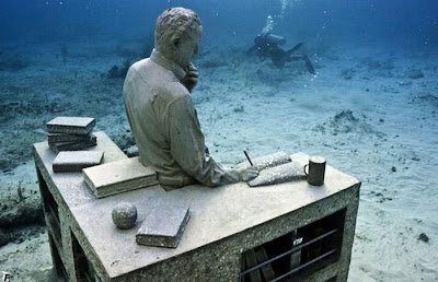 World’s largest underwater museum in Mexico Seen On www.coolpicturegallery.net