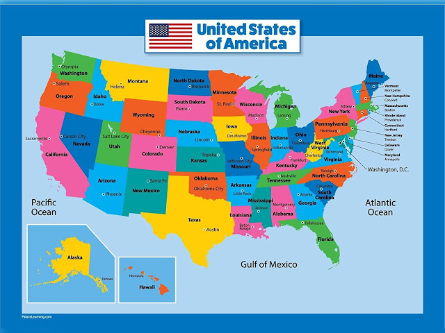 A Map Of United States